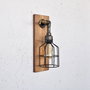 Opviq Pp171 Lámpara de pared de madera maciza